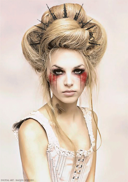 Best ideas about Halloween Hairstyles
. Save or Pin 25 Crazy Scary & Cool Halloween Hairstyle Ideas For Kids Now.