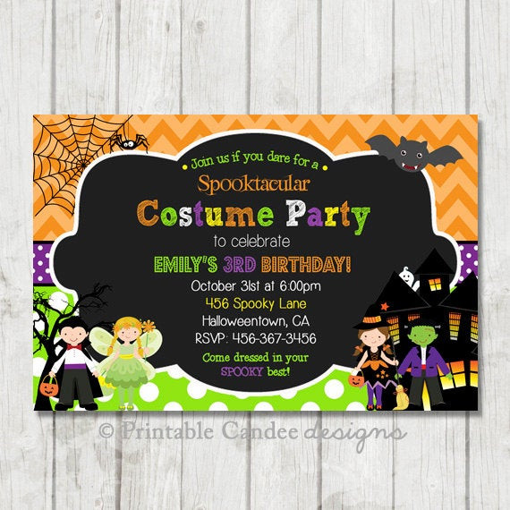 Best ideas about Halloween Themed Birthday Party Invitations
. Save or Pin Birthday Party Themes Halloween Themed Birthday Party Now.