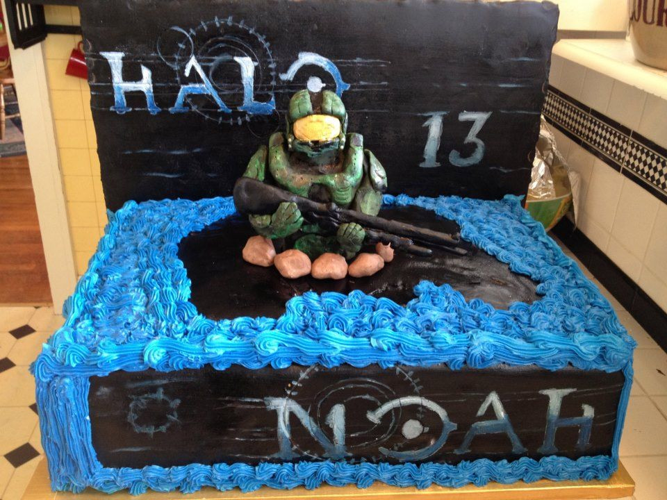 Best ideas about Halo Birthday Cake
. Save or Pin Halo Reach Xbox 360 Cake Decorating munity Cakes We Now.