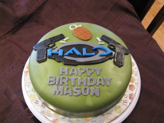 Best ideas about Halo Birthday Cake
. Save or Pin halo cake cake by elaine CakesDecor Now.