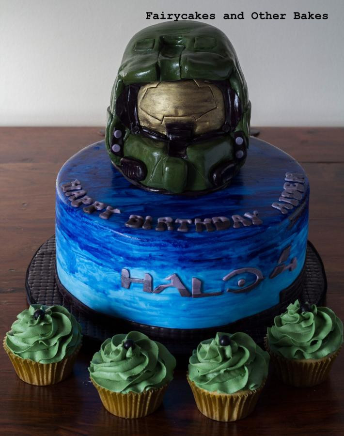 Best ideas about Halo Birthday Cake
. Save or Pin Halo Themed Cake cake by Fairycakesbakes CakesDecor Now.