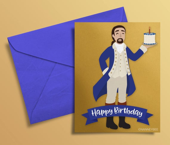 Best ideas about Hamilton Birthday Card
. Save or Pin Hamilton musical Alexander Hamilton birthday card printable Now.