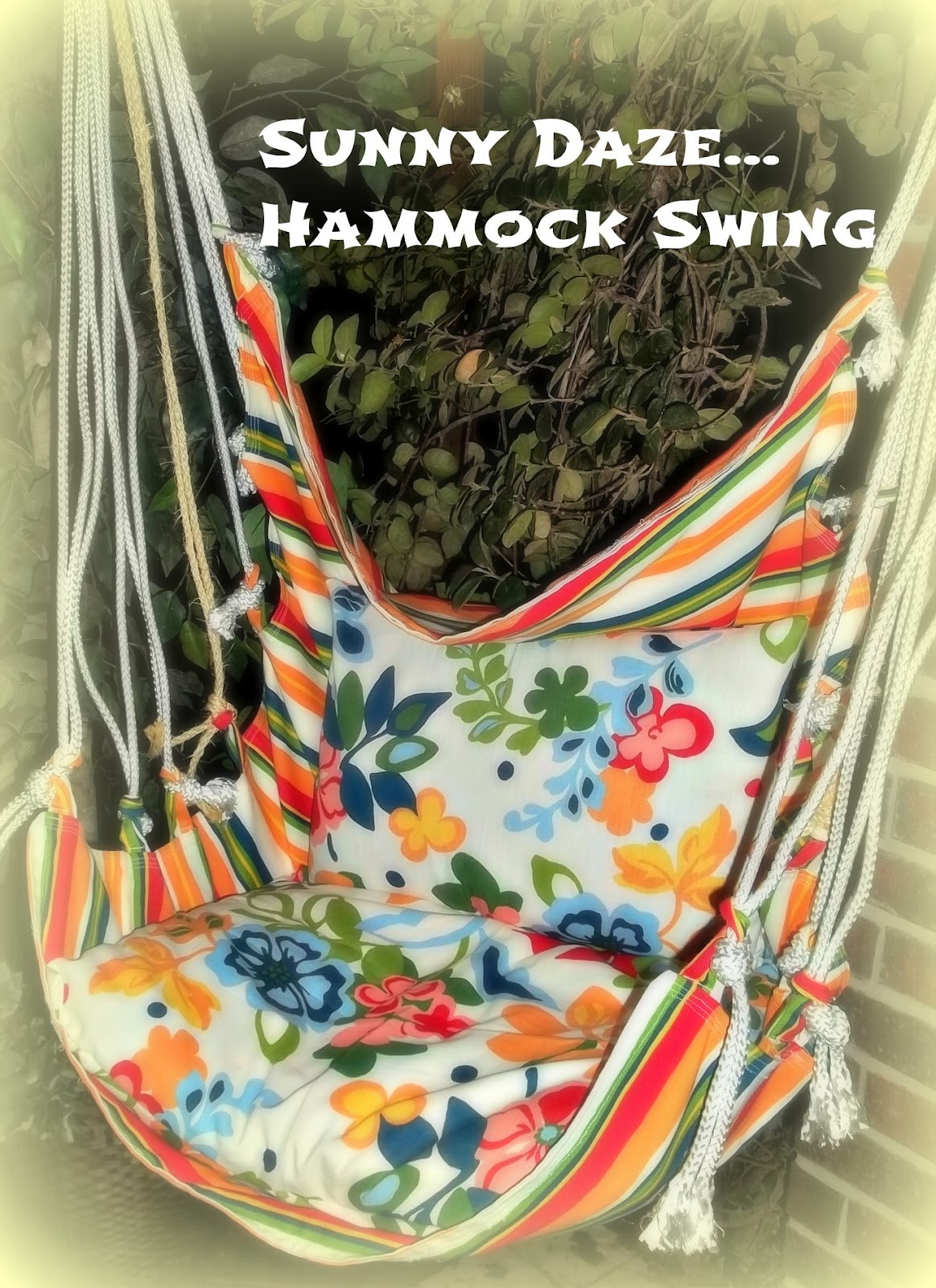Best ideas about Hammock Chair DIY
. Save or Pin Hammock Swing Tutorial Now.