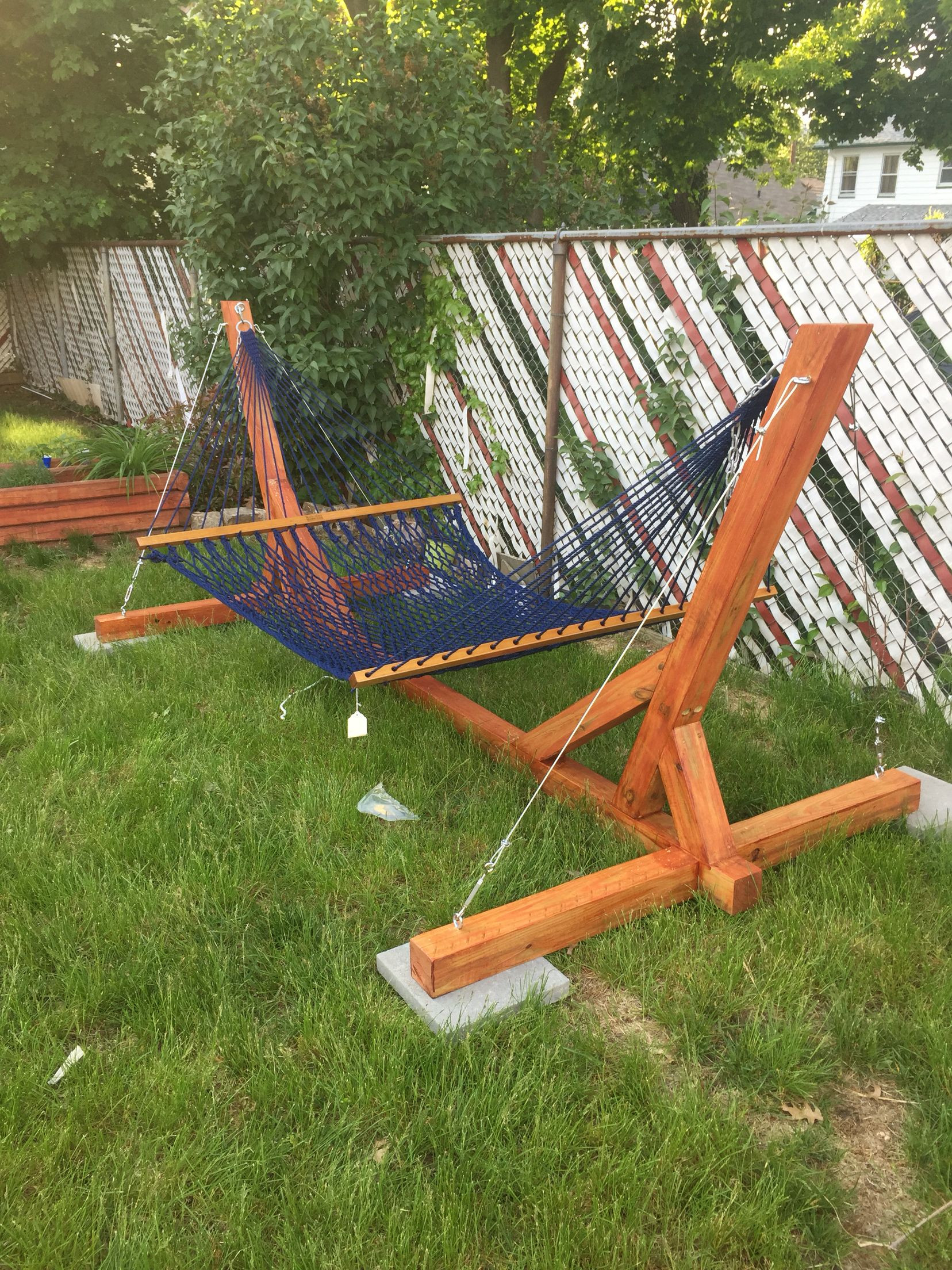 Best ideas about Hammock Stand DIY
. Save or Pin 15 Inexpensive DIY Hammock Stand Tutorial Guide Now.