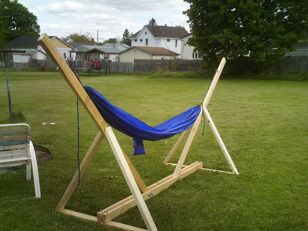 Best ideas about Hammock Stand DIY
. Save or Pin DIY Hammock Stand Now.