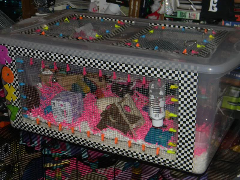 Best ideas about Hamster Cage DIY
. Save or Pin DIY Hamster Cage Bin Cage Now.