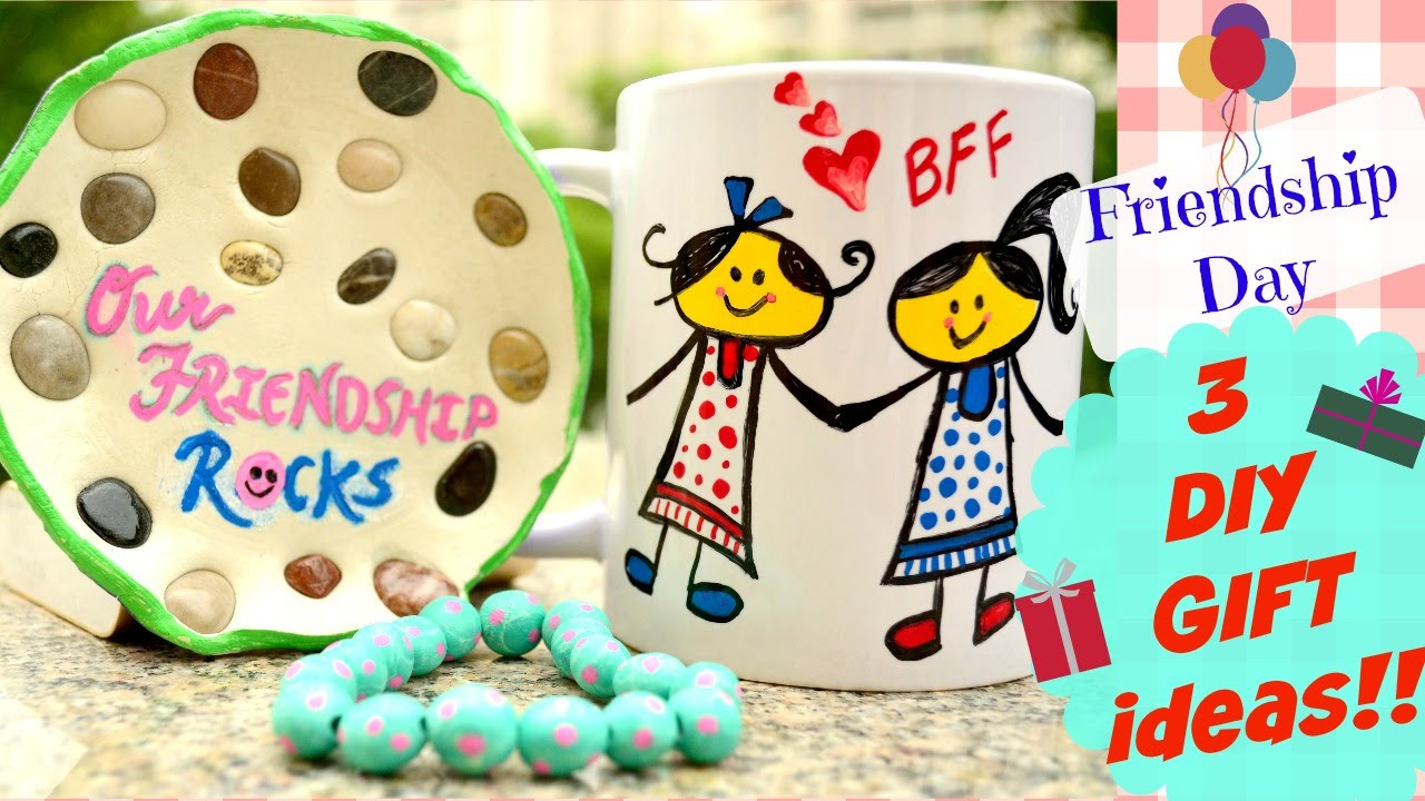 Best ideas about Handmade Gift Ideas For Friends
. Save or Pin DIY 3 friendship day handmade t ideas Now.