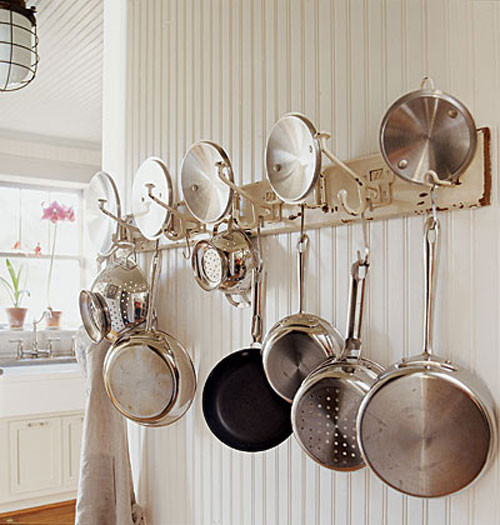 Best ideas about Hang Pots And Pans On Wall DIY
. Save or Pin DIY Pot Rack Ideas Everyday Items Can Be e Cool Pot Racks Now.