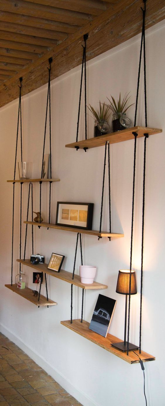 Best ideas about Hanging Shelves DIY
. Save or Pin TOP 10 Unique DIY Shelves Now.