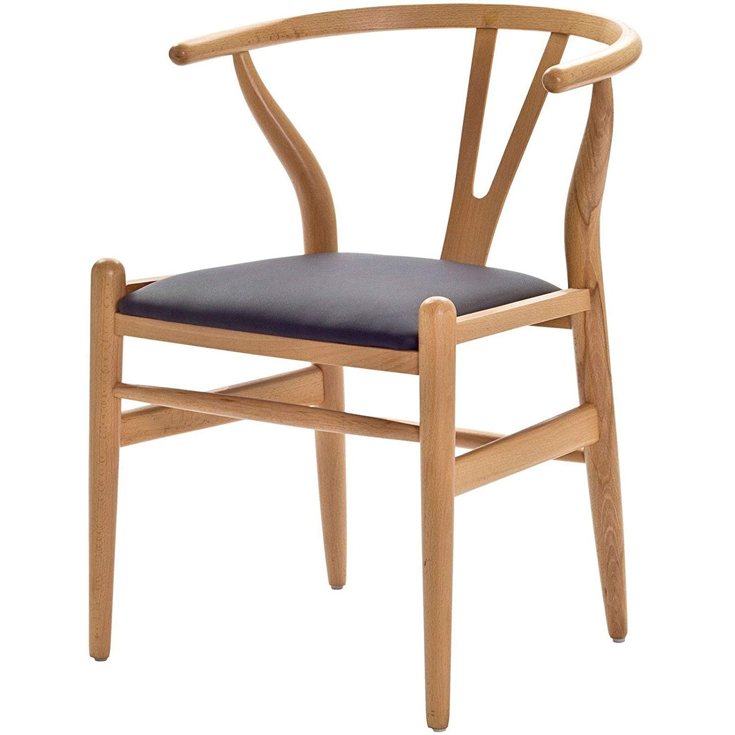 Best ideas about Hans Wegner Chair
. Save or Pin Hans Wegner Wishbone Chair With Leatherette Seat Modern Now.