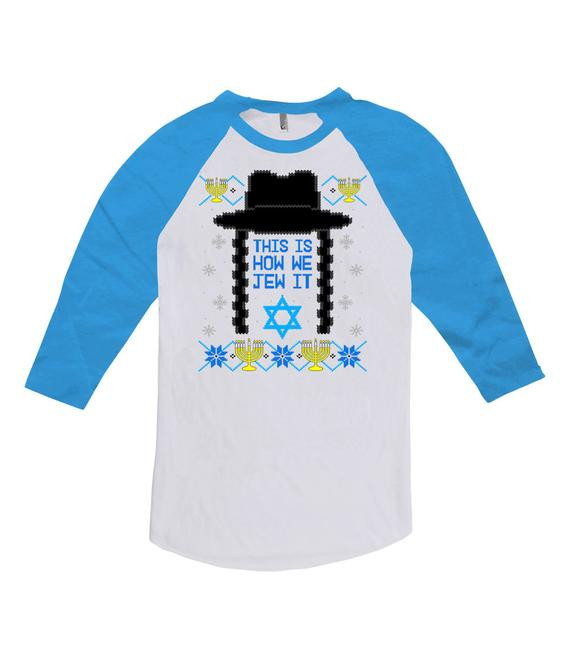 Best ideas about Hanukkah Gift Ideas For Him
. Save or Pin Ugly Hanukkah Shirt Funny Hanukkah Gifts For Him Presents Now.