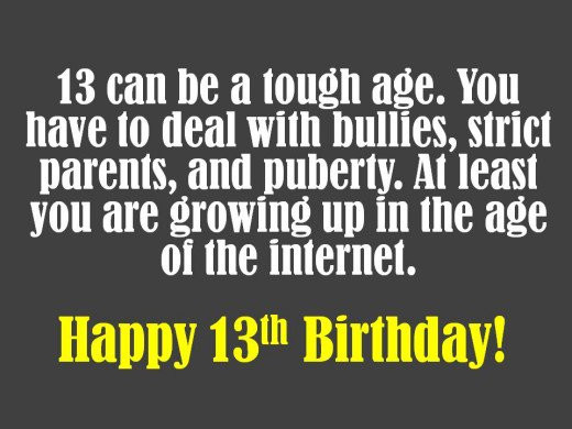 Best ideas about Happy 13th Birthday Quotes
. Save or Pin 13th Birthday Wishes What to Write in a 13th Birthday Card Now.