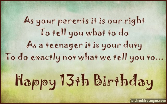 Best ideas about Happy 13th Birthday Quotes
. Save or Pin Happy 13th Birthday Son Quotes QuotesGram Now.