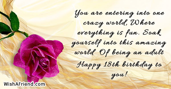 Best ideas about Happy 18th Birthday Quotes
. Save or Pin 18th Birthday Quotes Now.