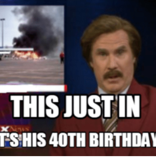 Best ideas about Happy 40th Birthday Funny
. Save or Pin 20 Funniest Birthday Memes For Anyone Turning 40 Now.