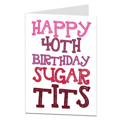 Best ideas about Happy 40th Birthday Funny
. Save or Pin 40th Birthday Cards Now.