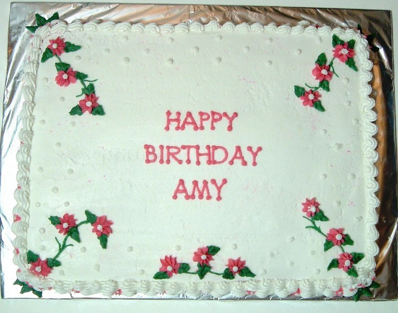 Best ideas about Happy Birthday Amy Cake
. Save or Pin Happy Birthday Amy Now.