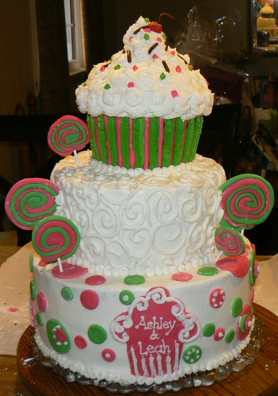 Best ideas about Happy Birthday Ashley Cake
. Save or Pin Kelly Roberts Designs Happy Birthday Cupcake Cake Now.