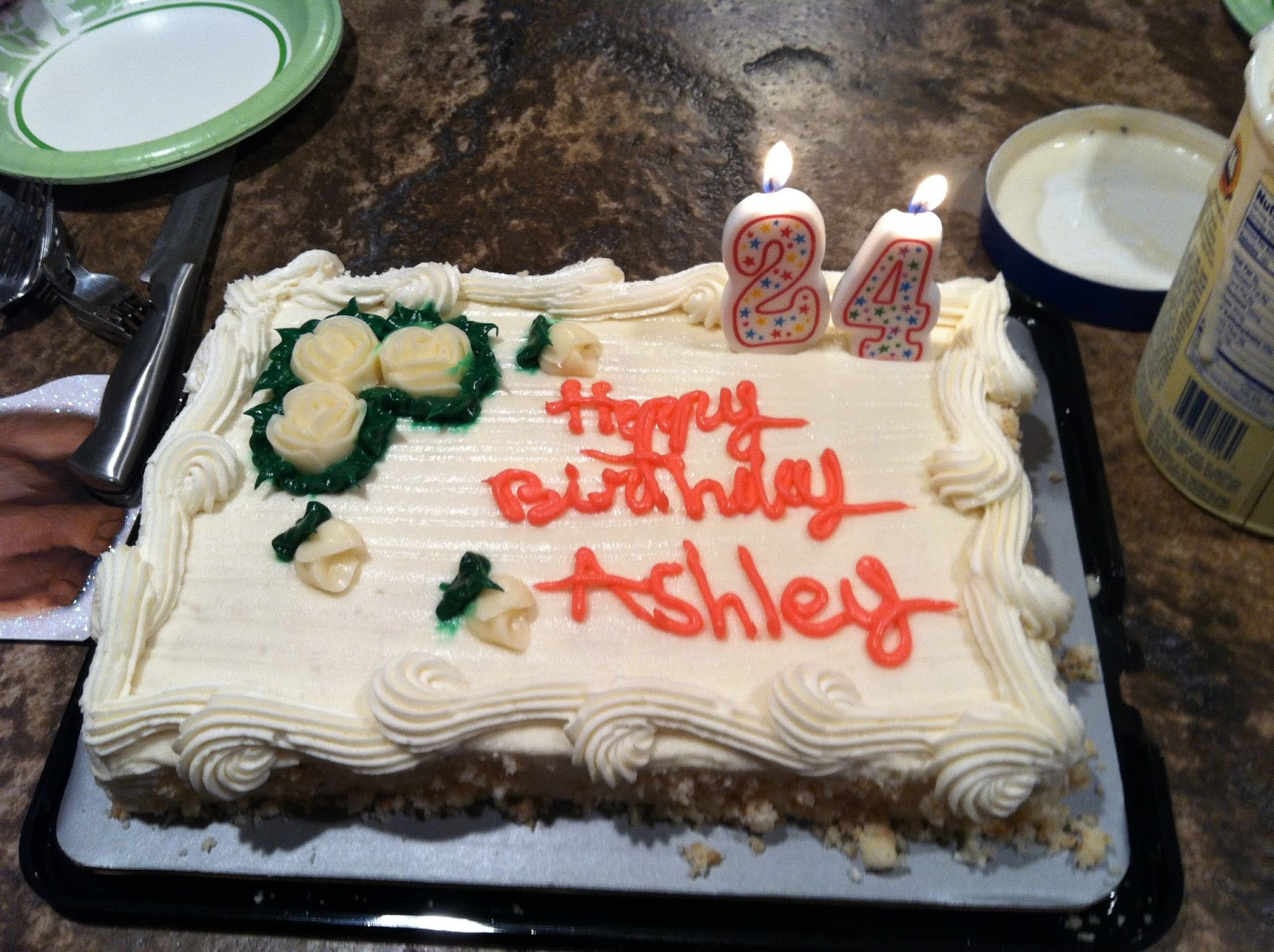 Best ideas about Happy Birthday Ashley Cake
. Save or Pin OuR FaMiLy Ashley s 24th Birthday Now.