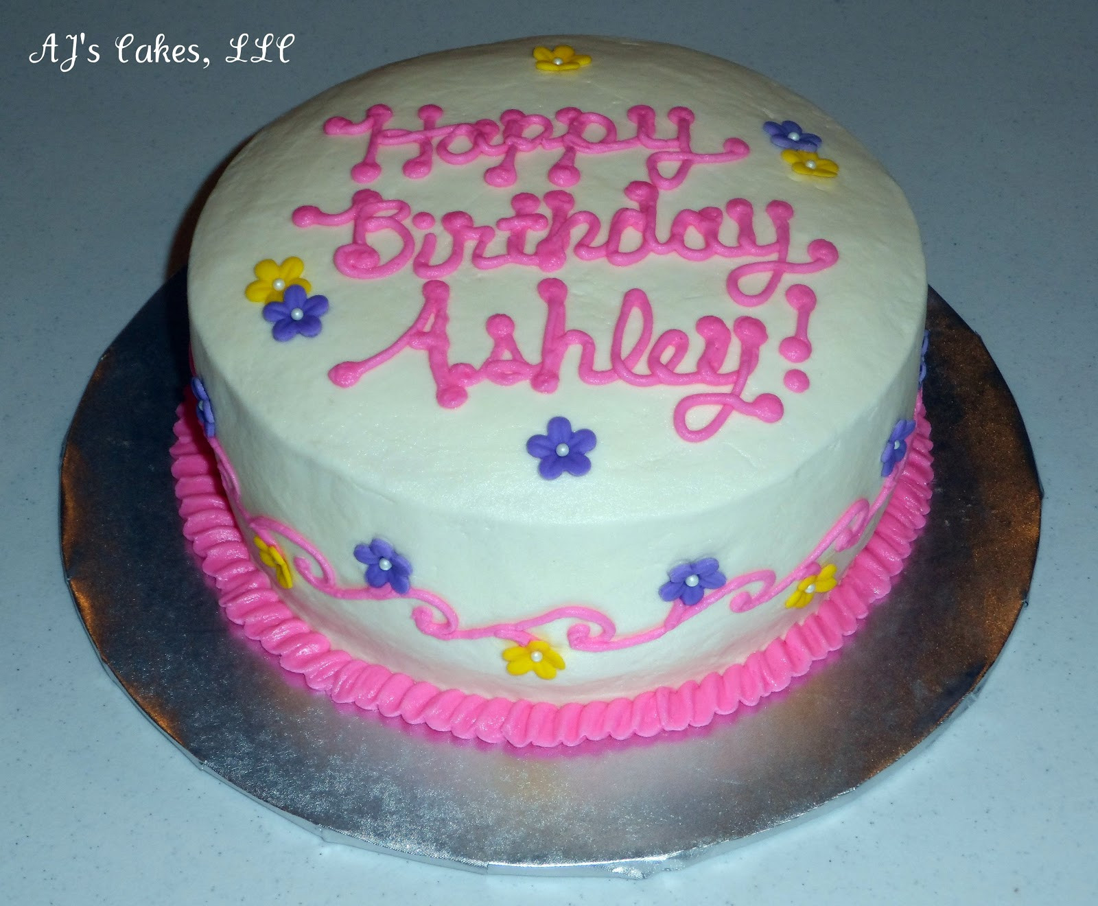Best ideas about Happy Birthday Ashley Cake
. Save or Pin AJ s Cakes April 2013 Now.