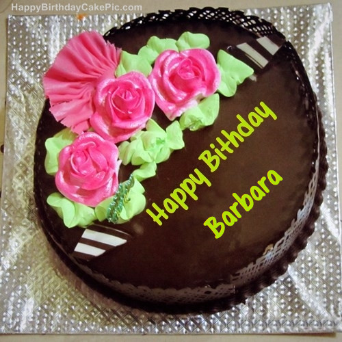 Best ideas about Happy Birthday Barbara Cake
. Save or Pin Chocolate Birthday Cake For Barbara Now.