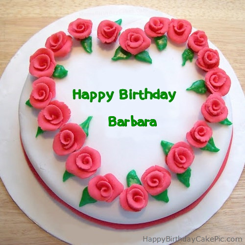 Best ideas about Happy Birthday Barbara Cake
. Save or Pin Roses Heart Birthday Cake For Barbara Now.
