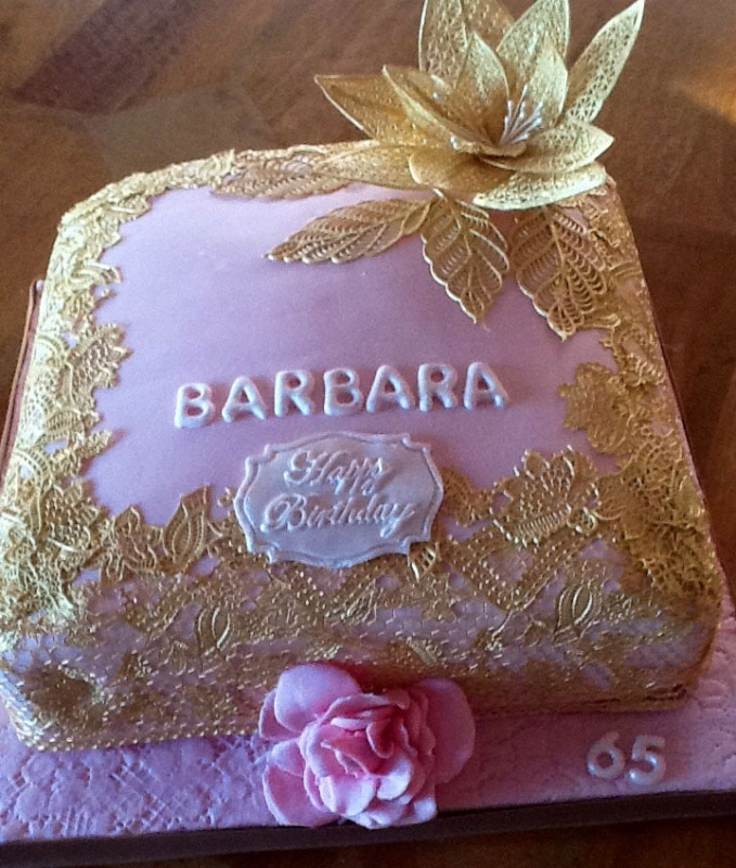 Best Happy Birthday Barbara Cake from Birthday Cakes. 