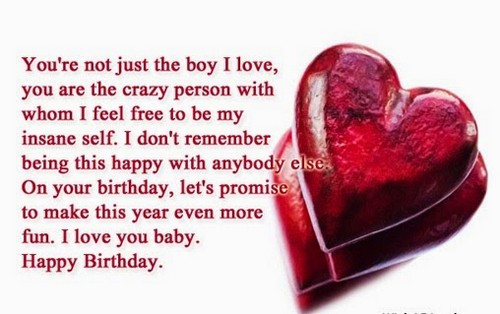 Best ideas about Happy Birthday Boyfriend Quote
. Save or Pin The 85 Happy Birthday to my Boyfriend Wishes Now.