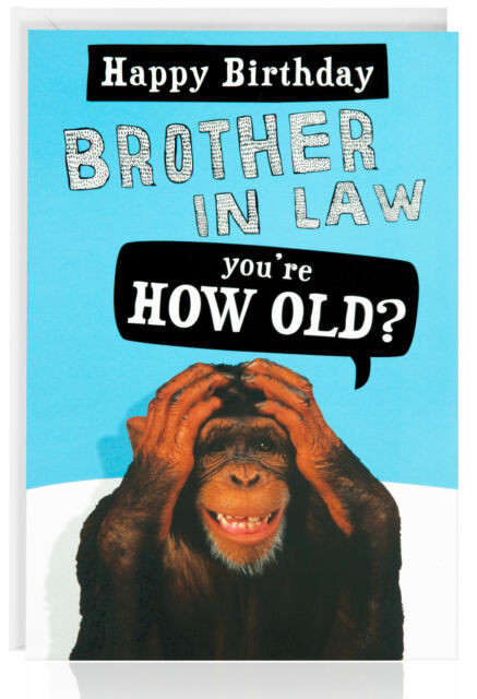 Best ideas about Happy Birthday Brother In Law Funny Images
. Save or Pin Funny Old Man Birthday Cards collection on eBay Now.