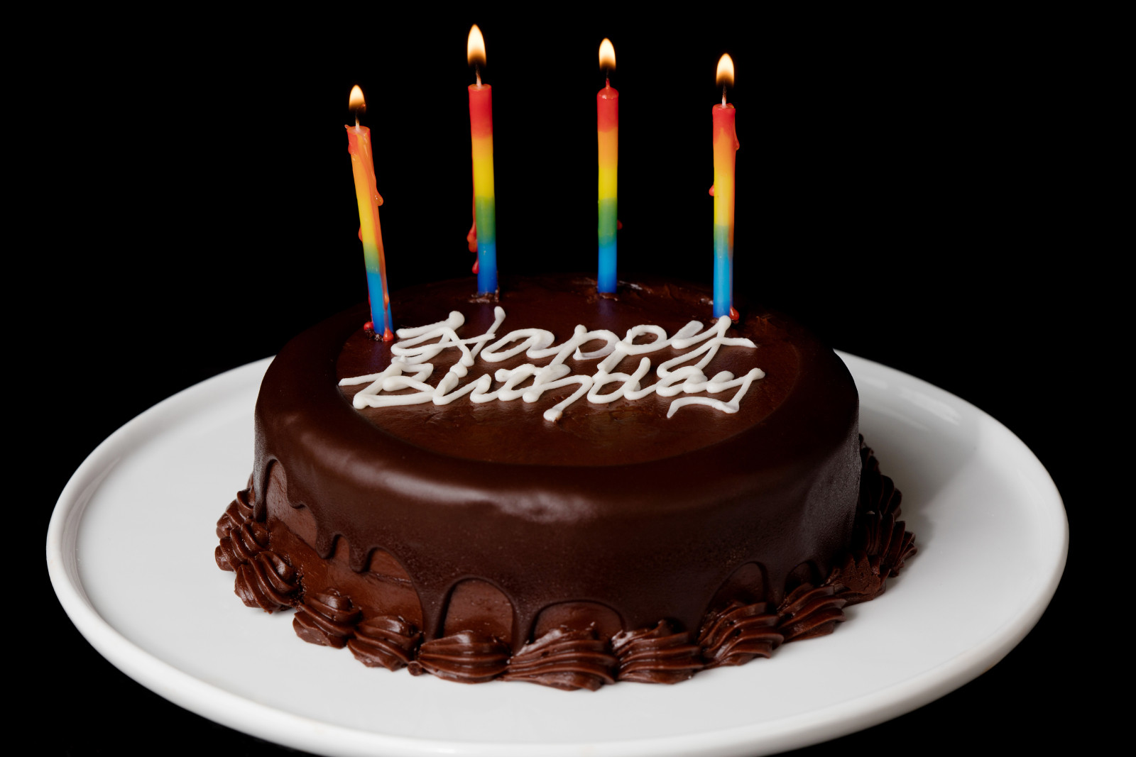 Best ideas about Happy Birthday Cake
. Save or Pin 2 Layer Chocolate Birthday Cake Now.