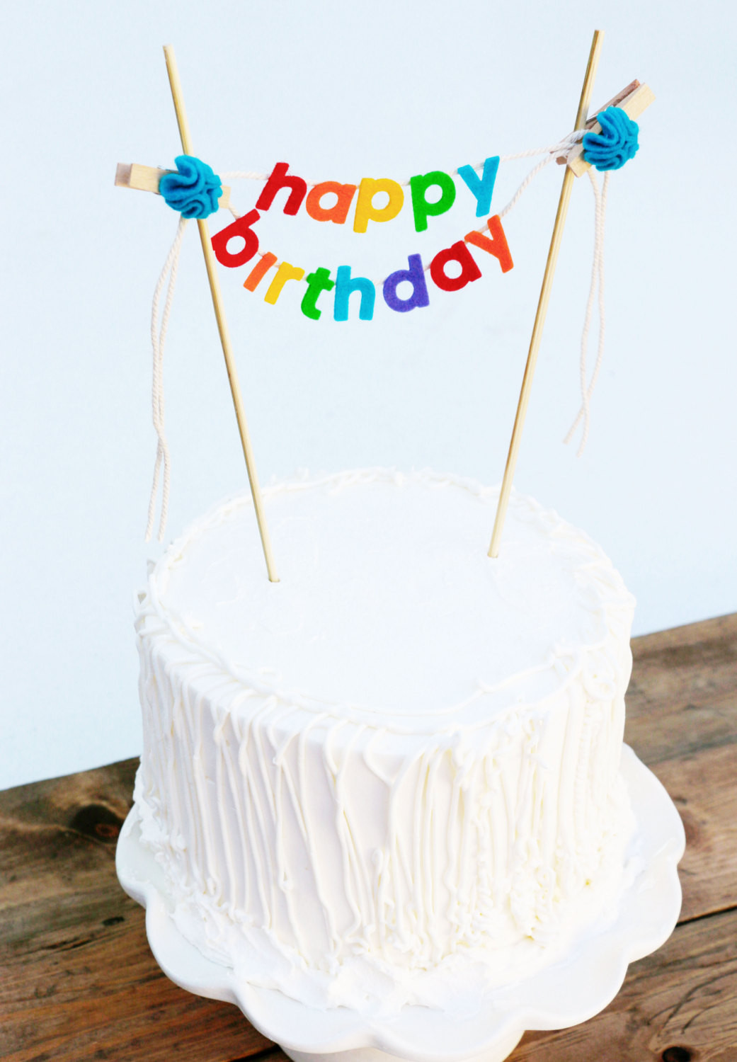 Best ideas about Happy Birthday Cake Banner
. Save or Pin Birthday Cake Banner Birthday Cake Topper by pipsqueakandbean Now.