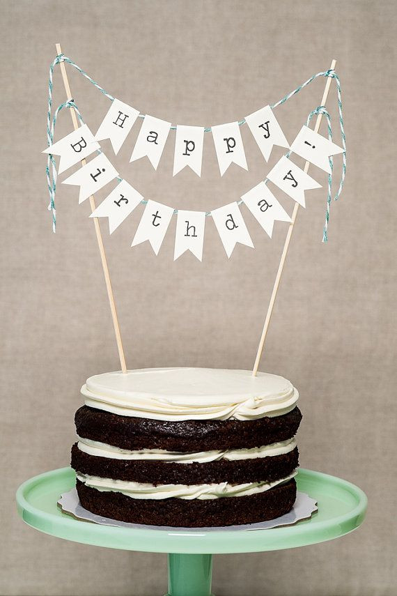 Best ideas about Happy Birthday Cake Banner
. Save or Pin Happy Birthday Cake Banner by LingeringDaydreams on Etsy Now.