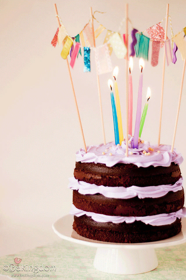 Best ideas about Happy Birthday Cake Banner
. Save or Pin Festive Banner Rustic Birthday Cake Now.