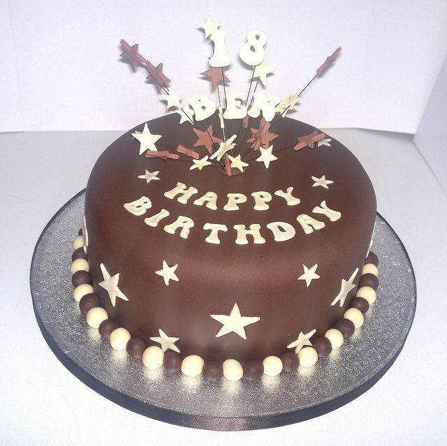 Best ideas about Happy Birthday Cake For Men
. Save or Pin Chocolate 18th Birthday Cake 18th Birthday Now.