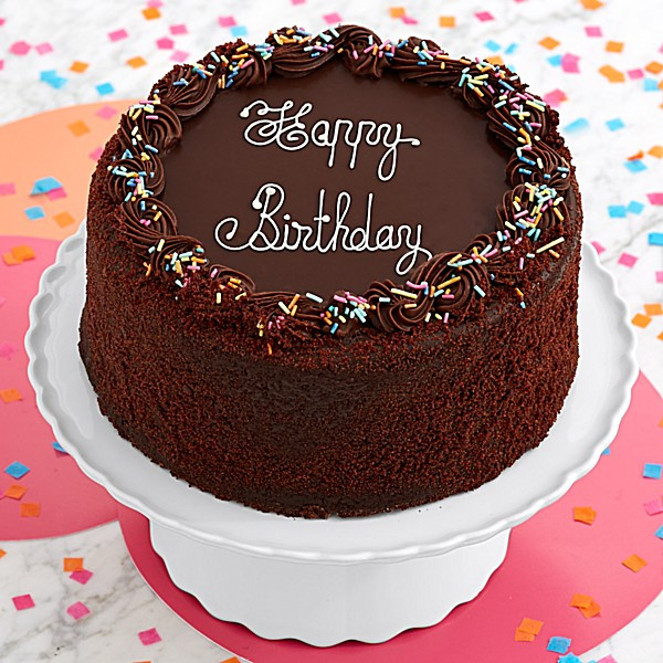 Best ideas about Happy Birthday Cake Photo
. Save or Pin Three Layer Chocolate Happy Birthday Cake Now.