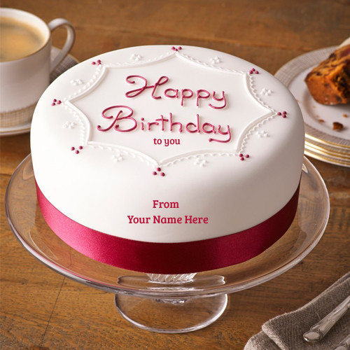 Best ideas about Happy Birthday Cake With Name
. Save or Pin Happy Birthday to You wishes cake Name photo Write name Now.