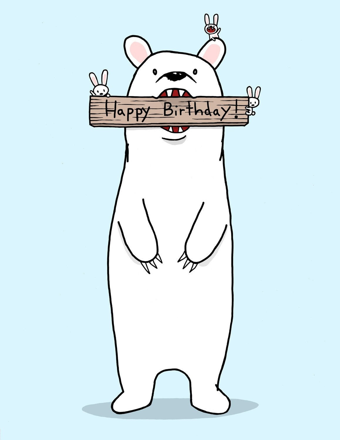 Best ideas about Happy Birthday Card Design
. Save or Pin Happy Birthday Bear Card Now.