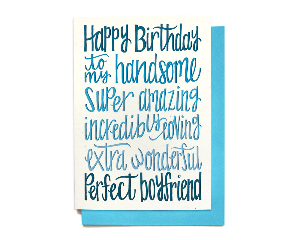 Best ideas about Happy Birthday Card For Boyfriend
. Save or Pin Boyfriend Birthday Card Happy Birthday to my Handsome Now.