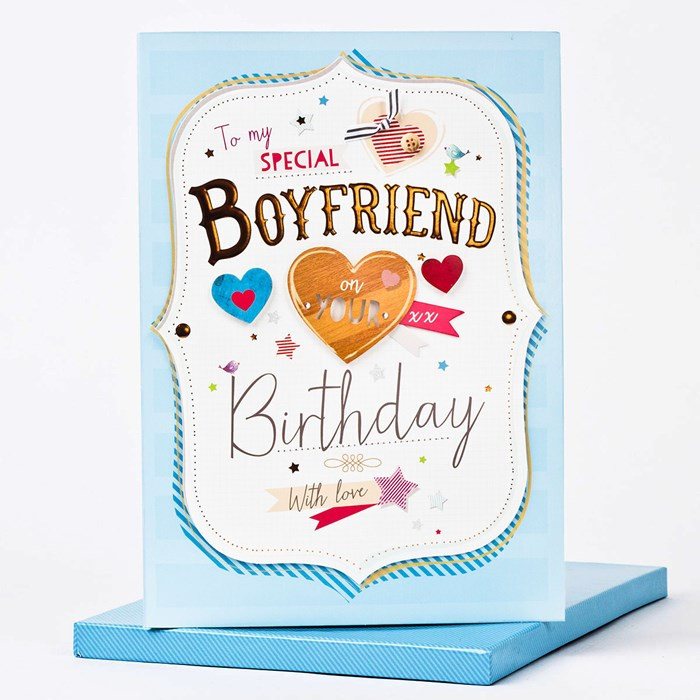 Best ideas about Happy Birthday Card For Boyfriend
. Save or Pin Boxed Birthday Card To My Special Boyfriend ly £1 99 Now.