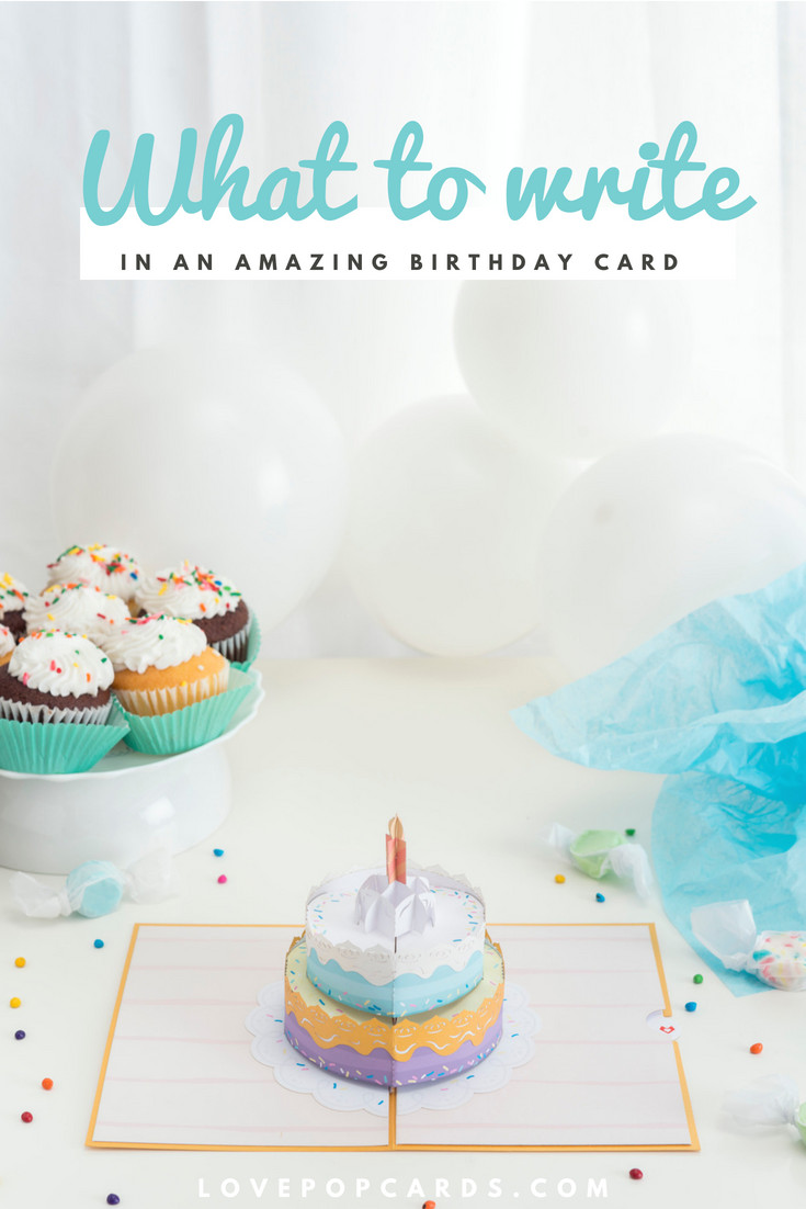 Best ideas about Happy Birthday Card
. Save or Pin What to write in a Birthday card So much more than "Happy Now.