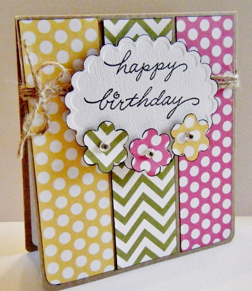 Best ideas about Happy Birthday Card Idea
. Save or Pin 32 Handmade Birthday Card Ideas and Now.