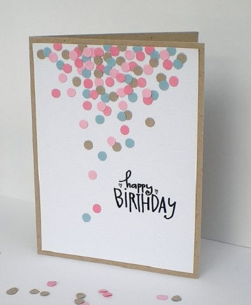 Best ideas about Happy Birthday Card Ideas
. Save or Pin Handmade Birthday Cards Pink Lover Now.