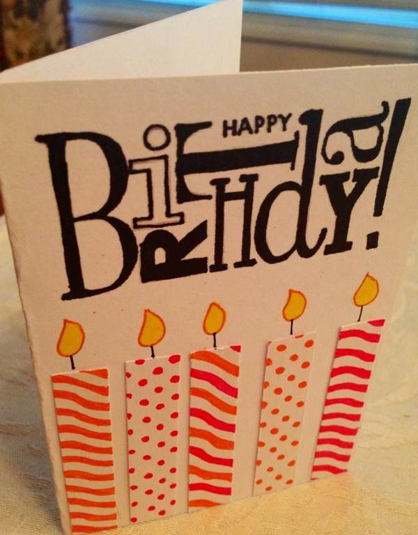 Best ideas about Happy Birthday Card Ideas
. Save or Pin 35 Beautiful Handmade Birthday Card Ideas Now.