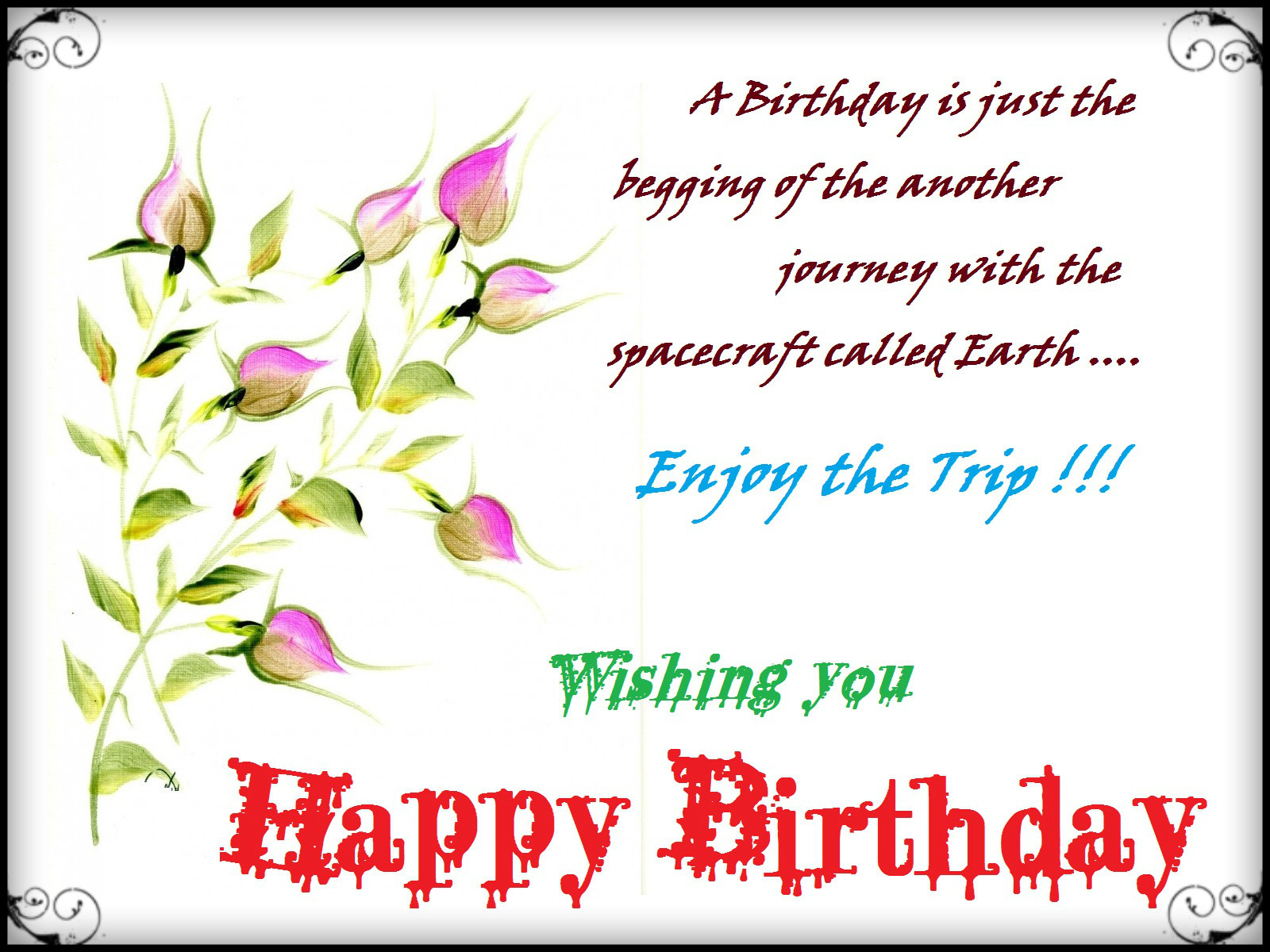 Best ideas about Happy Birthday Card Messages
. Save or Pin Latest Stylish Birthday Wishes Gallery Now.