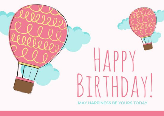 Best ideas about Happy Birthday Card Template
. Save or Pin Customize 884 Birthday Card templates online Canva Now.