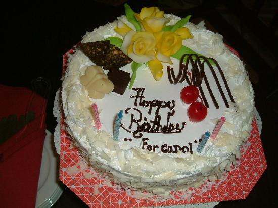 Best ideas about Happy Birthday Carol Cake
. Save or Pin Carol s birthday cake Picture of Cape Panwa Hotel Cape Now.