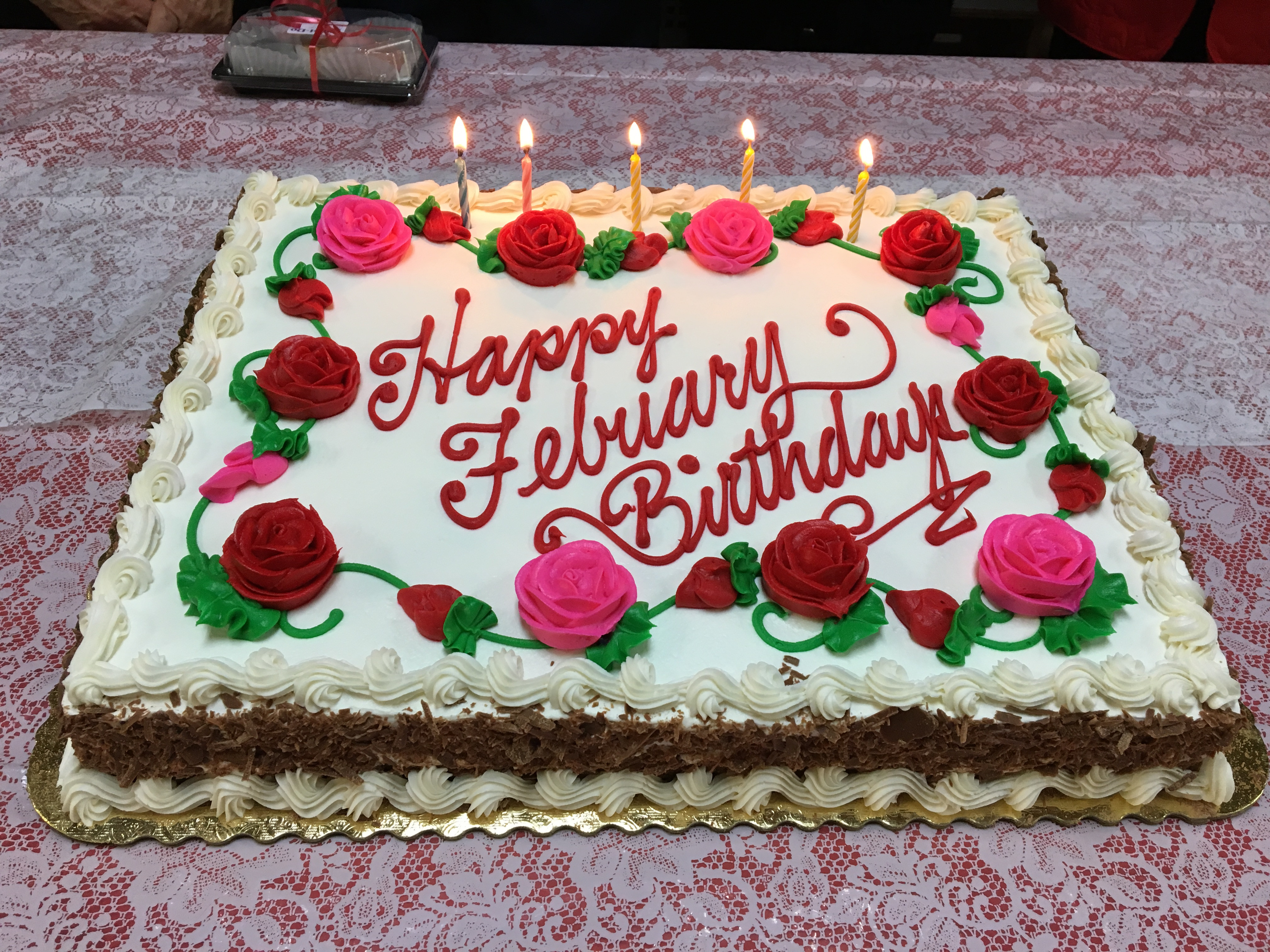 Best ideas about Happy Birthday Carol Cake
. Save or Pin February 2017 Senior Center News Now.