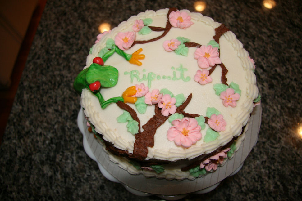 Best Happy Birthday Carol Cake from fondant - Sewgrateful Quilts. 