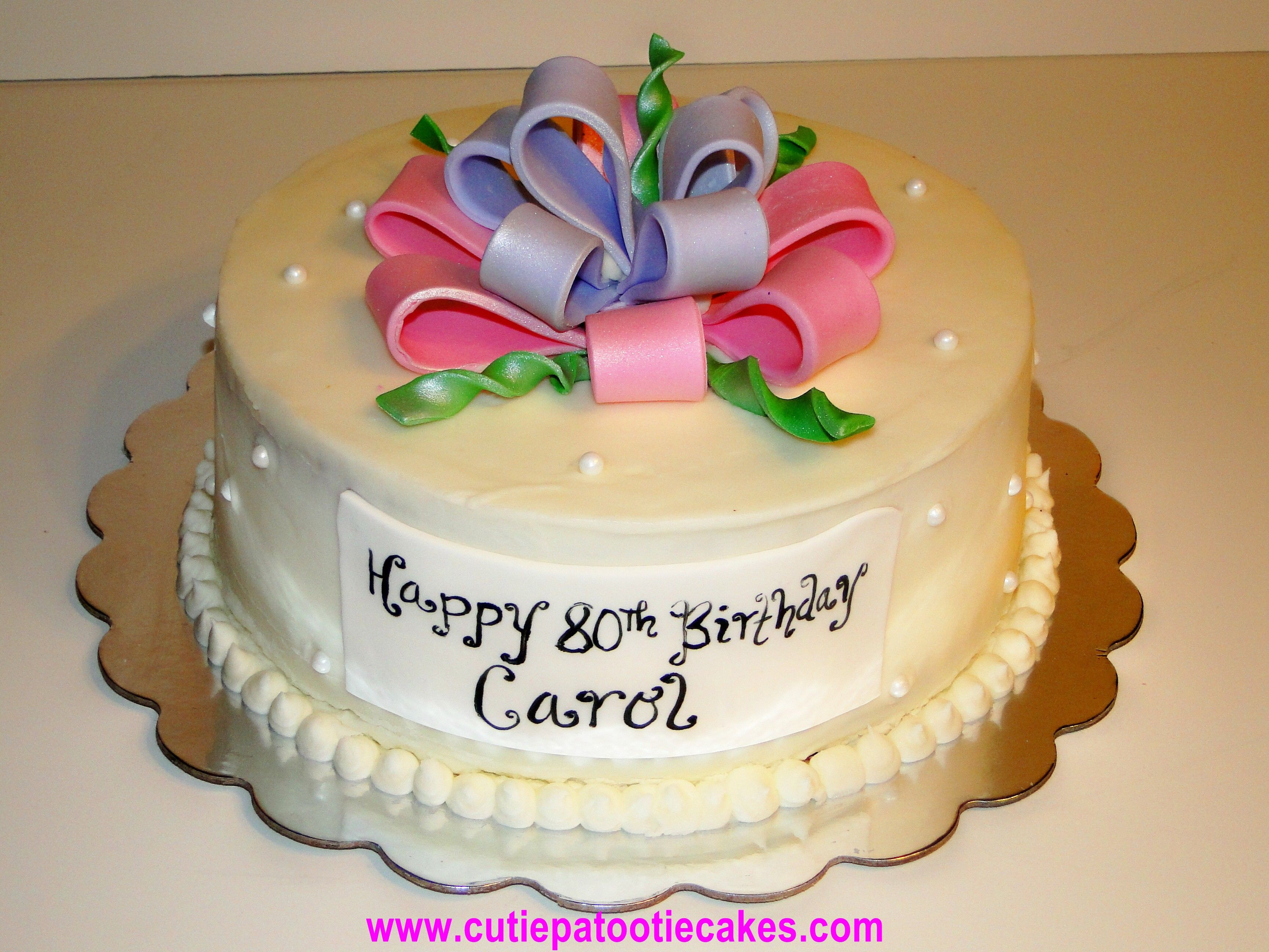 Best ideas about Happy Birthday Carol Cake
. Save or Pin Happy 80th Birthday Carol Cakes and Cupcakes Now.