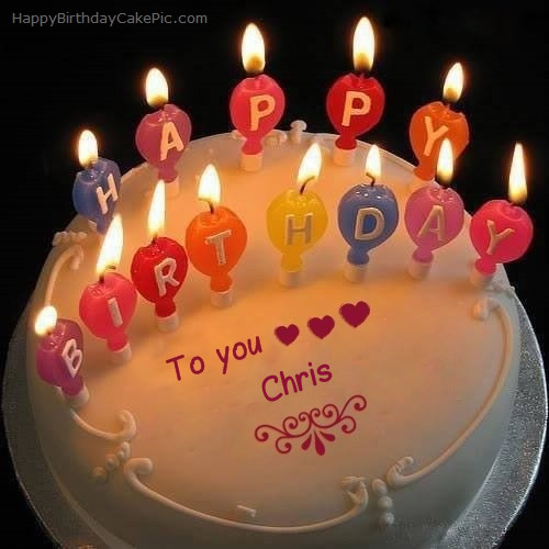 Best ideas about Happy Birthday Chris Cake
. Save or Pin Candles Happy Birthday Cake For Chris Now.